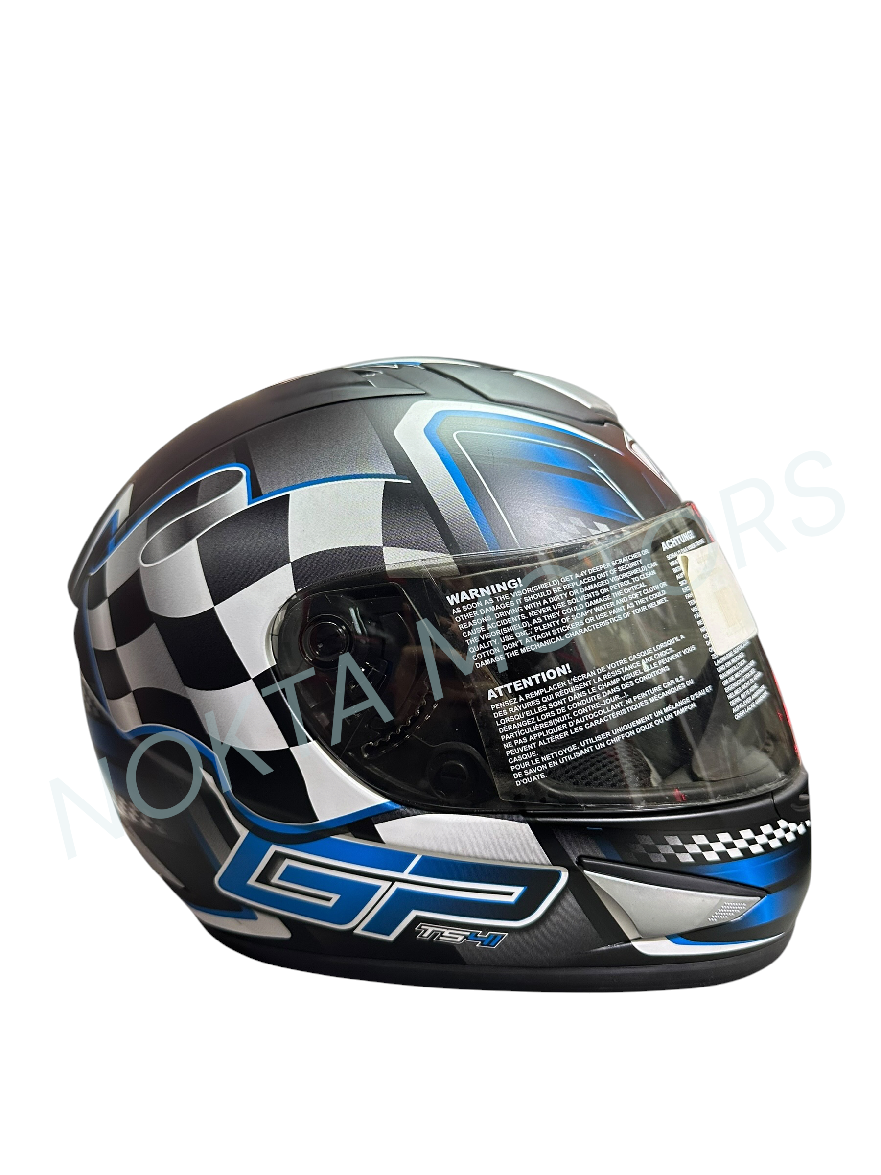THH FULFACE MAVİ  MOTOSİKLET KASK