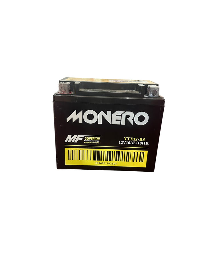 MONERO YTX12-BS 12V / 10Ah /10 HR AKÜ