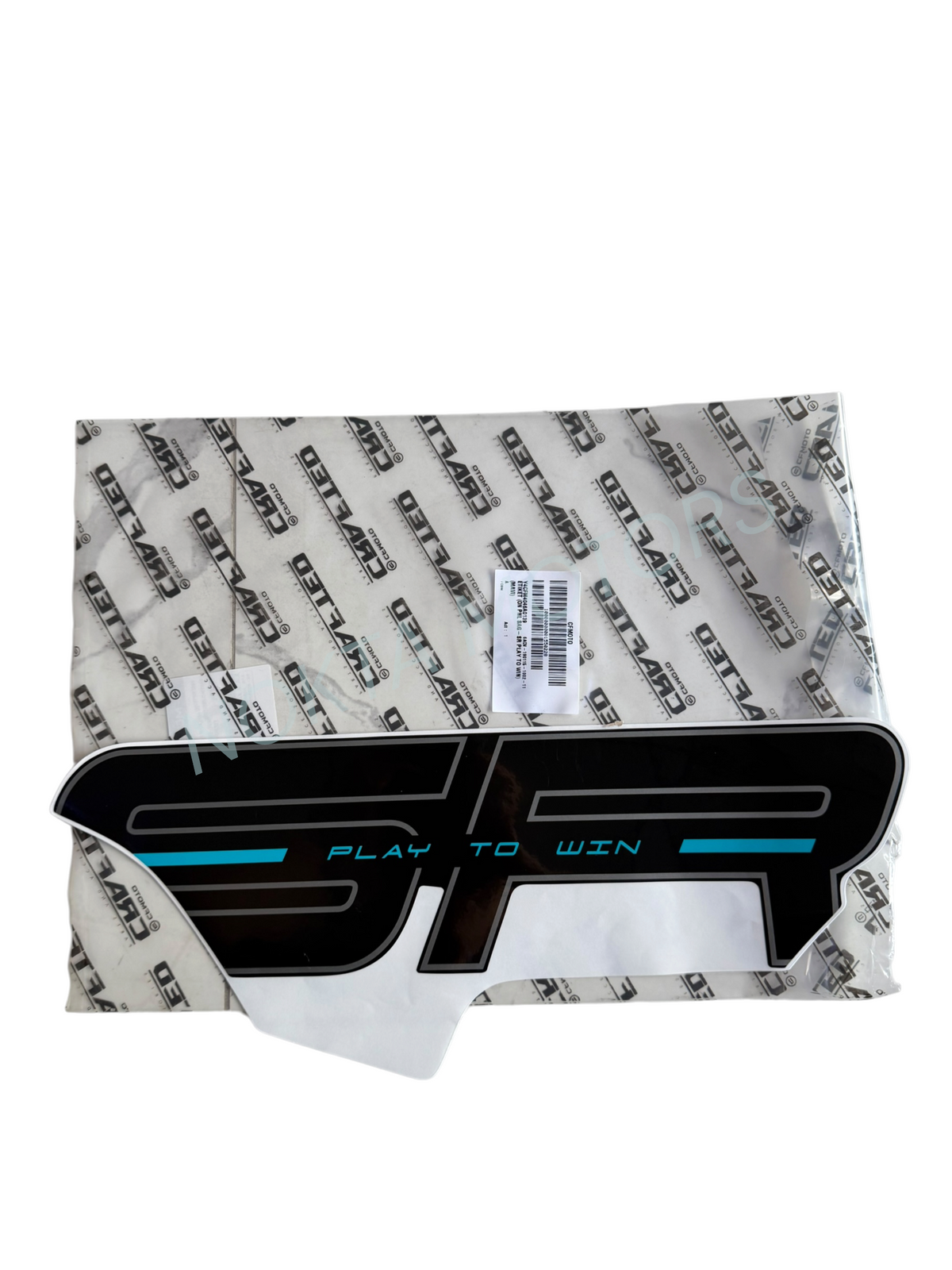 CF Moto 450SR ÖN PANEL SR PLAY TO WİN SAĞ STİCKER ORJİNAL