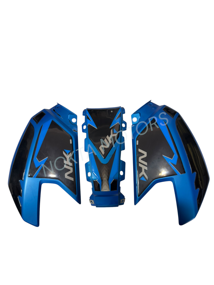 CF MOTO  NK 250 Benzin Deposu Grenajı mavi komple 3 parça  (orjinal 2.el)