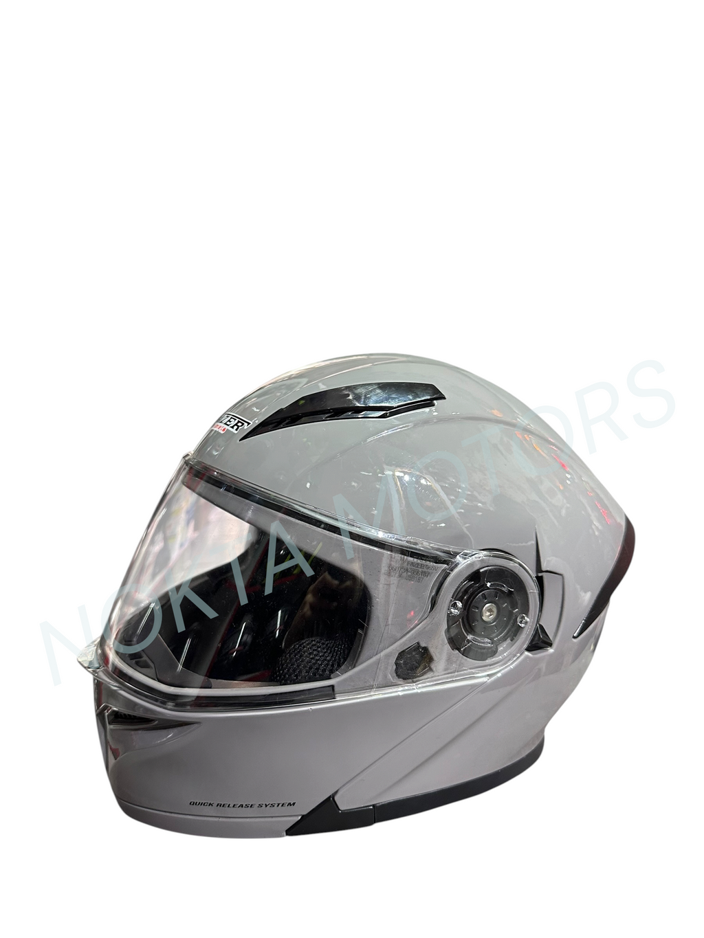 FAZER HELMETS ÇENE AÇILIR GRİ MOTOSİKLET KASK