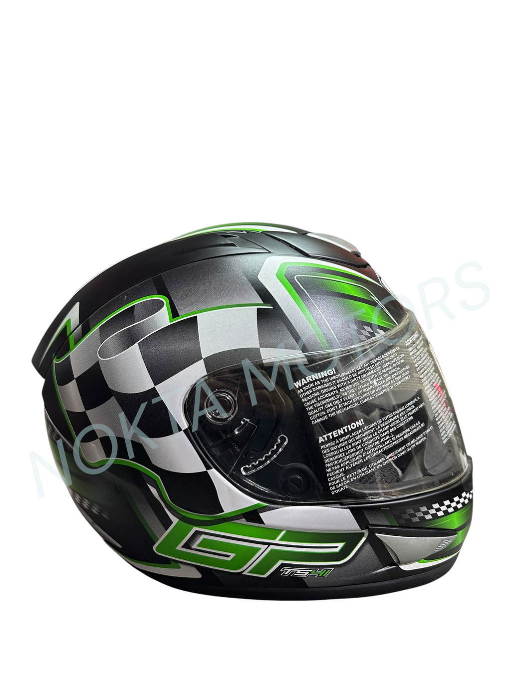 THH FULFACE YEŞİL MOTOSİKLET KASK