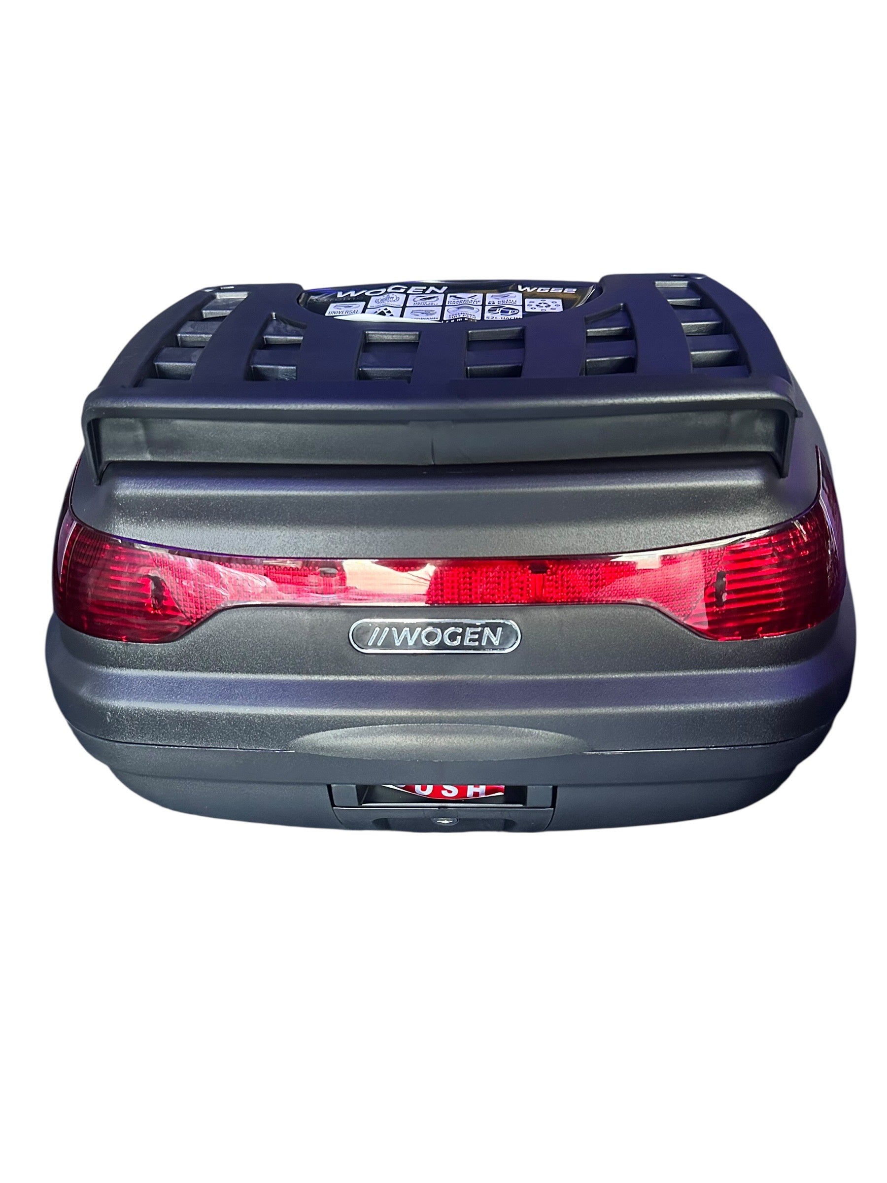 WOGEN 52 LT MOTORSİKLET ARKA ÇANTA SİYAH