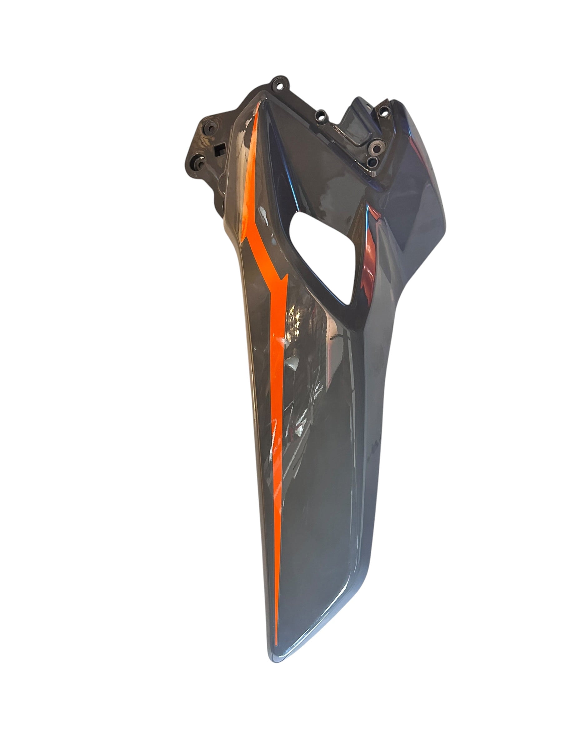 CF Moto NK250 Benzin Deposu Grenajı  Nardo gri-stikerli sol