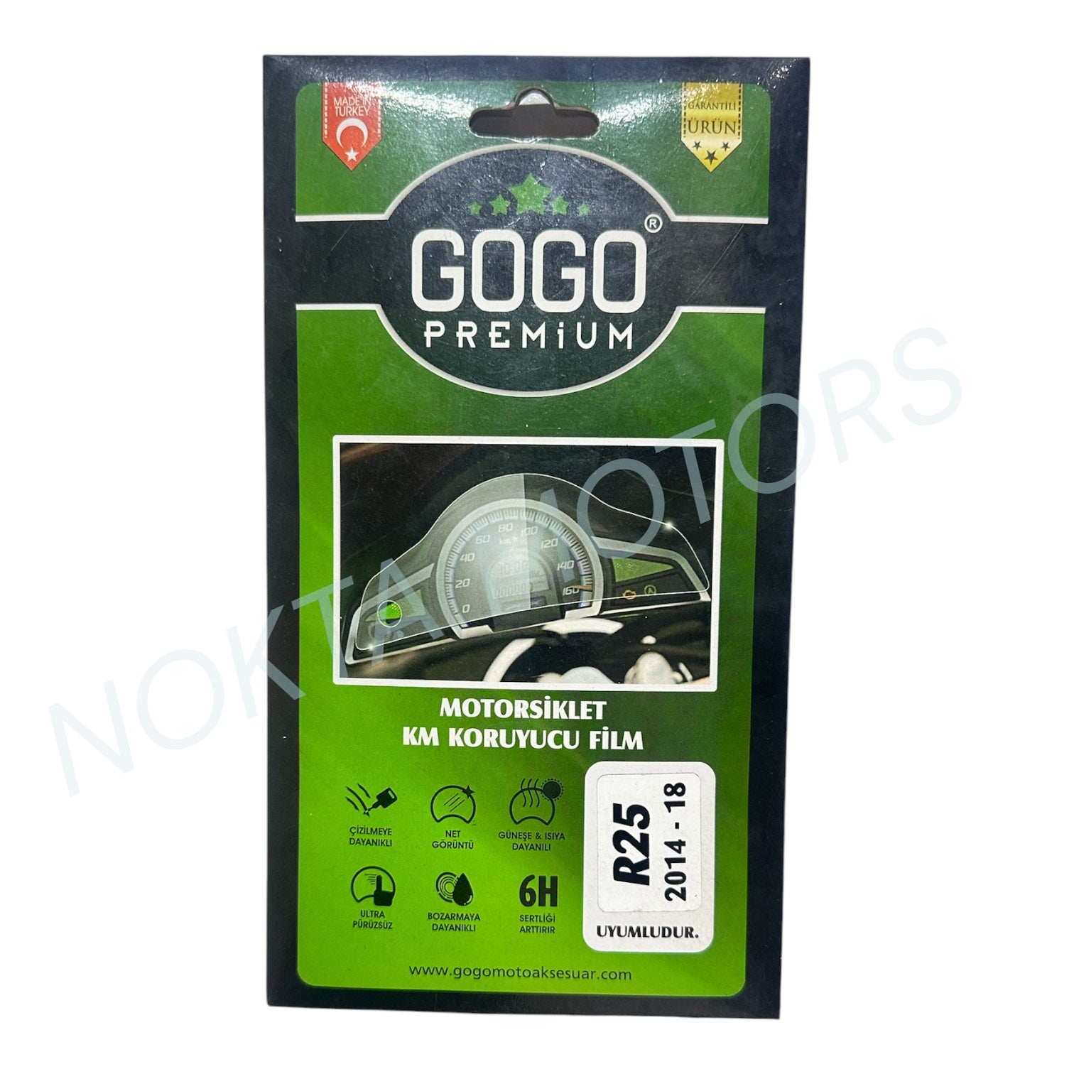GOGOMOTO YAMAHA R25 2019-2023 UYUMLU KM KORUYUCU FİLM