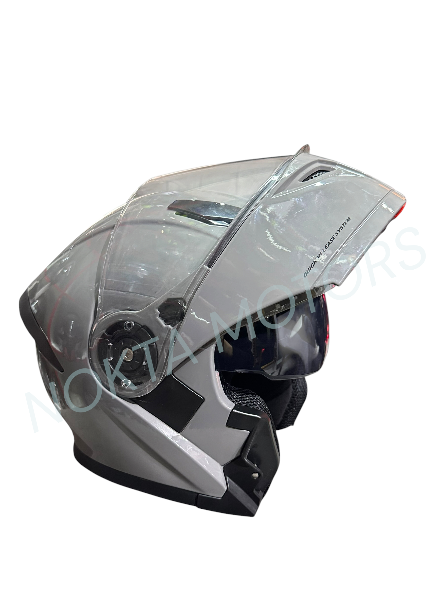 FAZER HELMETS ÇENE AÇILIR GRİ MOTOSİKLET KASK