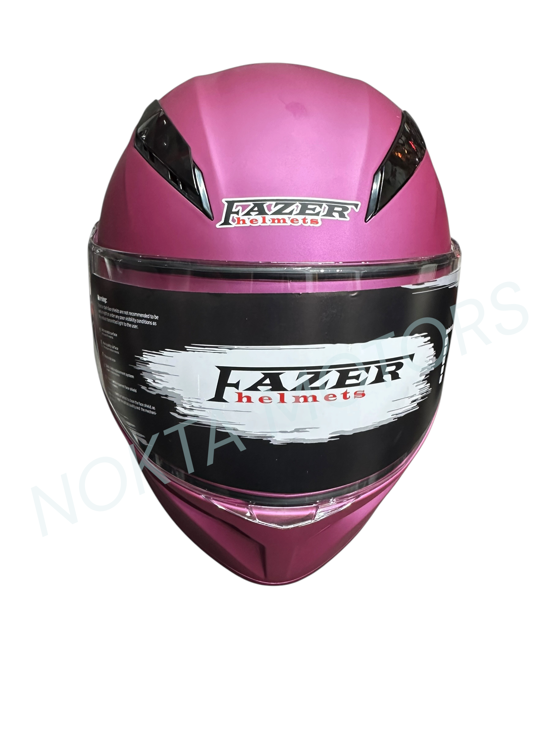 FAZER HELMETS ÇENE AÇILIR PEMBE MOTORSİKLET KASK