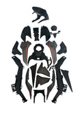 CF Moto NK250 Kaporta Seti Gri Siyah
